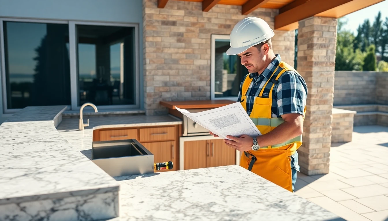 Custom Outdoor Kitchen Design